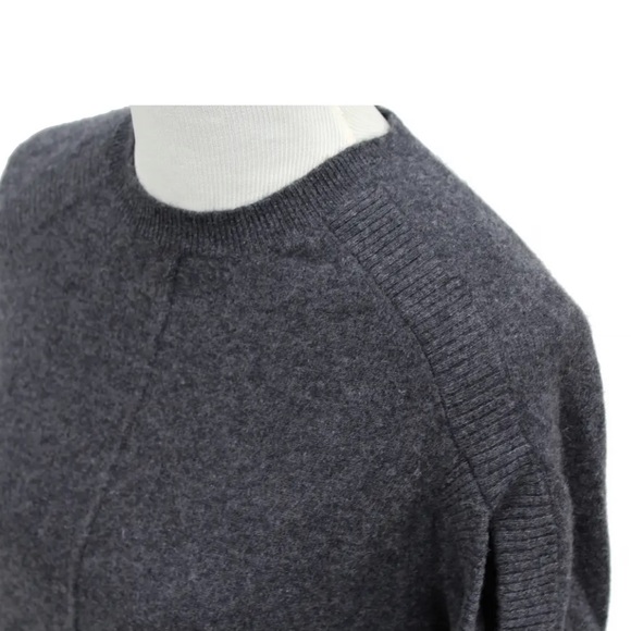 All Saints Cashmere/Angora Wool Charcoal Grey Sweater Dress/Tunic - Picture 2 of 4